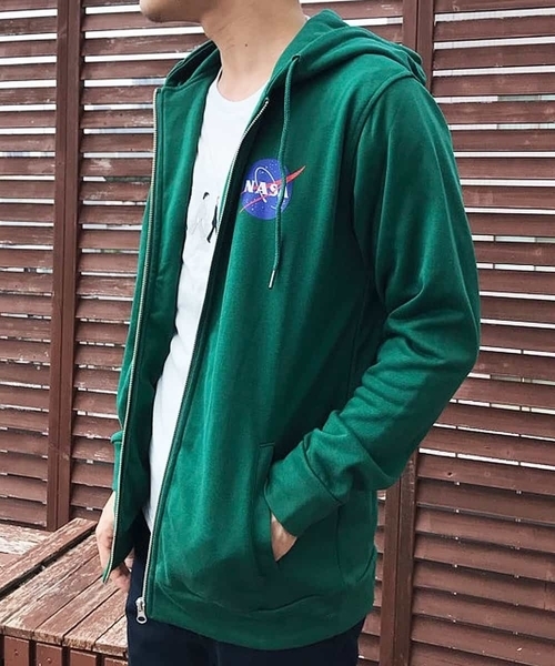 MK MICHEL KLEIN HOMME （エムケーミッシェルクランオム）の「《NASA》APOLLO /  コラボパーカー（パーカー・メンズ・グリーン/ブラック/グレー・46/48/51）」の12枚目の写真