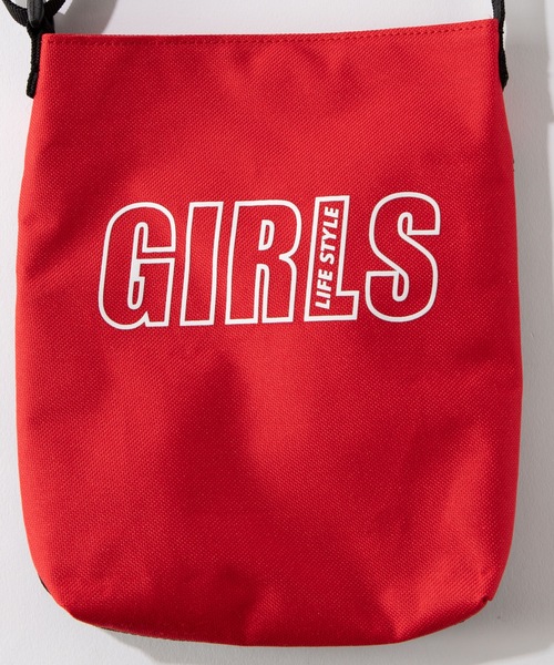 WEGO（ウィゴー）の「WEGO/ロゴプリントミニショルダーバッグ（ショルダーバッグ・レディース・ホワイト/ブラック/ベージュ/パープル/レッド/ライム/シルバー/ブラック系その他/その他1/ライトピンク・FREE）」の12枚目の写真