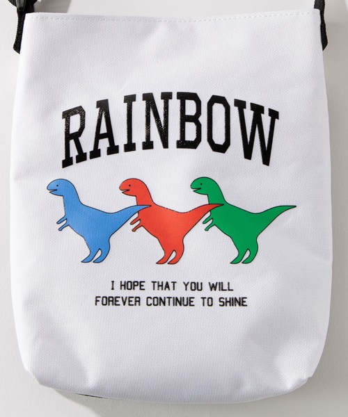 WEGO（ウィゴー）の「WEGO/ロゴプリントミニショルダーバッグ（ショルダーバッグ・レディース・ホワイト/ブラック/ベージュ/パープル/レッド/ライム/シルバー/ブラック系その他/その他1/ライトピンク・FREE）」の16枚目の写真