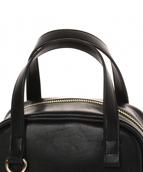 GLOBAL WORK（グローバルワーク）の「ミニポーチ付きボストン/854510（ボストンバッグ・レディース・ブラック/オフホワイト/ブラウン・FREE）」の9枚目の写真