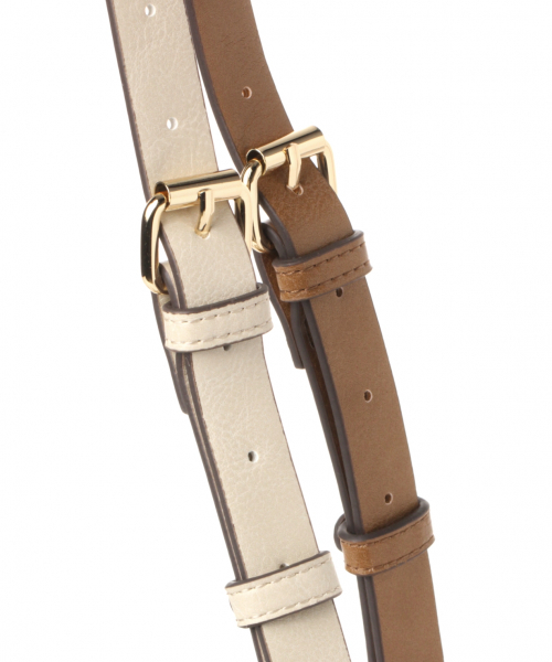 GLOBAL WORK（グローバルワーク）の「ミニポーチ付きボストン/854510（ボストンバッグ・レディース・ブラック/オフホワイト/ブラウン・FREE）」の17枚目の写真