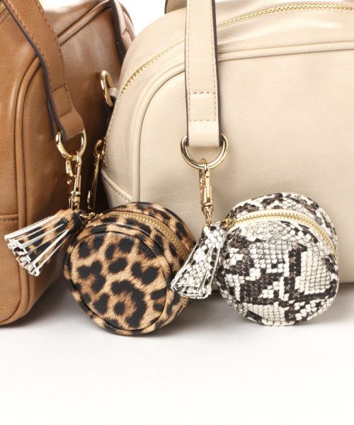 GLOBAL WORK（グローバルワーク）の「ミニポーチ付きボストン/854510（ボストンバッグ・レディース・ブラック/オフホワイト/ブラウン・FREE）」の19枚目の写真