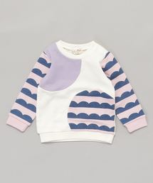 Mialy Mail | 裏毛配色キリカエトレーナー(スウェット)