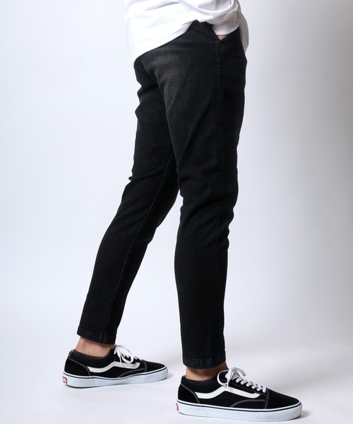 GERRY（ジェリー）の「GERRY/ジェリー デニム ツイル クライミング スキニー ジョガーパンツ/キャンプパンツ/イージーパンツ（デニムパンツ・メンズ・ライトブルー/ブラック系その他/ブルー/ブラック/ベージュ/カーキ/ネイビー・S/M/L/LL）」の3枚目の写真