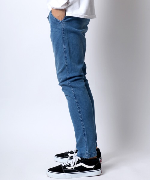 GERRY（ジェリー）の「GERRY/ジェリー デニム ツイル クライミング スキニー ジョガーパンツ/キャンプパンツ/イージーパンツ（デニムパンツ・メンズ・ライトブルー/ブラック系その他/ブルー/ブラック/ベージュ/カーキ/ネイビー・S/M/L/LL）」の12枚目の写真