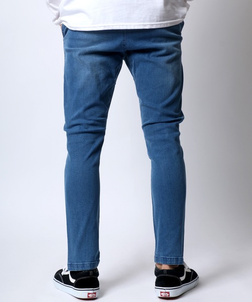 GERRY（ジェリー）の「GERRY/ジェリー デニム ツイル クライミング スキニー ジョガーパンツ/キャンプパンツ/イージーパンツ（デニムパンツ・メンズ・ライトブルー/ブラック系その他/ブルー/ブラック/ベージュ/カーキ/ネイビー・S/M/L/LL）」の13枚目の写真