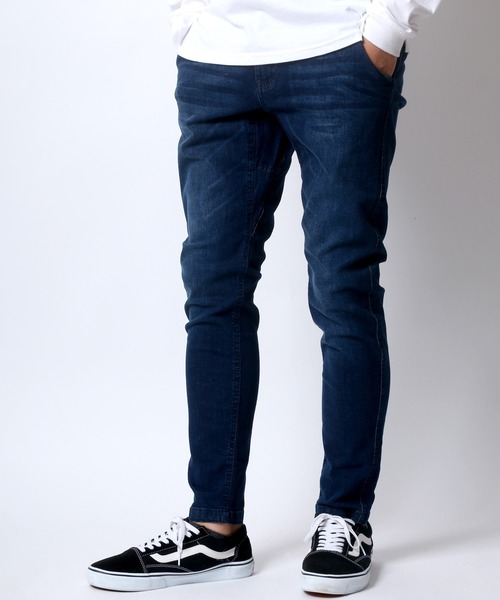 GERRY（ジェリー）の「GERRY/ジェリー デニム ツイル クライミング スキニー ジョガーパンツ/キャンプパンツ/イージーパンツ（デニムパンツ・メンズ・ライトブルー/ブラック系その他/ブルー/ブラック/ベージュ/カーキ/ネイビー・S/M/L/LL）」の11枚目の写真