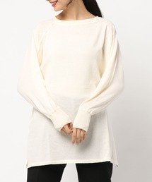 K2483 コットンハイゲージルーズニット