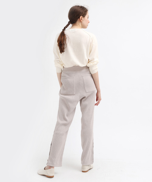 RNA-N(アールエヌエーエヌ)の「K2483 コットンハイゲージルーズニット(ニット/セーター・レディース・スモークピンク/グレイッシュベージュ/キナリ/セージグリーン・MEDIUM)」の15枚目の写真