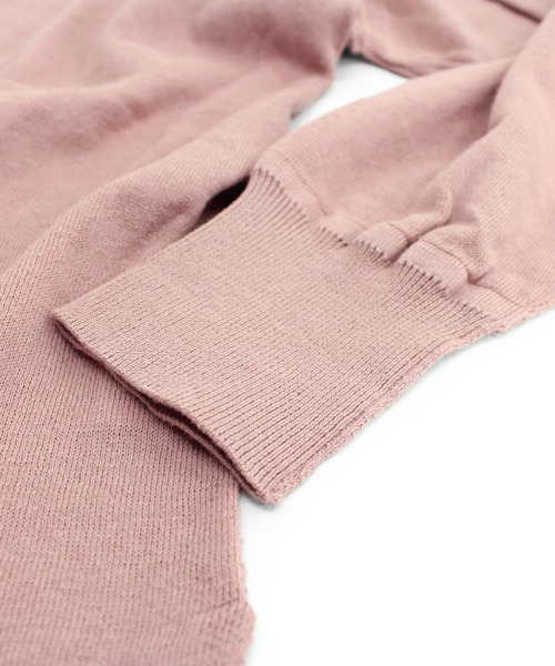 RNA-N(アールエヌエーエヌ)の「K2483 コットンハイゲージルーズニット(ニット/セーター・レディース・スモークピンク/グレイッシュベージュ/キナリ/セージグリーン・MEDIUM)」の17枚目の写真