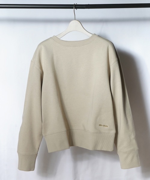 BEN DAVIS(ベンデイビス)の「BEN DAVIS LADIES DROP SHOULDER SWEAT/ベンデイビス ドロップショルダー スウェット(スウェット・レディース・グレー/レッド/ブラック/ベージュ・FREE)」の1枚目の写真