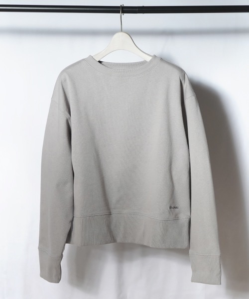 BEN DAVIS(ベンデイビス)の「BEN DAVIS LADIES DROP SHOULDER SWEAT/ベンデイビス ドロップショルダー スウェット(スウェット・レディース・グレー/レッド/ブラック/ベージュ・FREE)」の3枚目の写真
