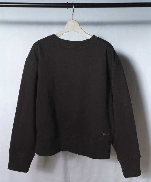 BEN DAVIS(ベンデイビス)の「BEN DAVIS LADIES DROP SHOULDER SWEAT/ベンデイビス ドロップショルダー スウェット(スウェット・レディース・グレー/レッド/ブラック/ベージュ・FREE)」の6枚目の写真