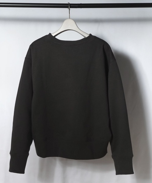 BEN DAVIS(ベンデイビス)の「BEN DAVIS LADIES DROP SHOULDER SWEAT/ベンデイビス ドロップショルダー スウェット(スウェット・レディース・グレー/レッド/ブラック/ベージュ・FREE)」の7枚目の写真