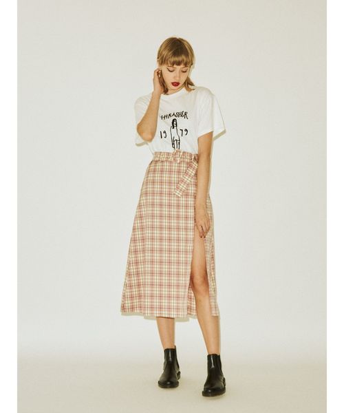 jouetie（ジュエティ）の「THRASHER 1979 BIG T（Tシャツ/カットソー・レディース・ブラック/レッド/オフホワイト・MEDIUM）」の6枚目の写真