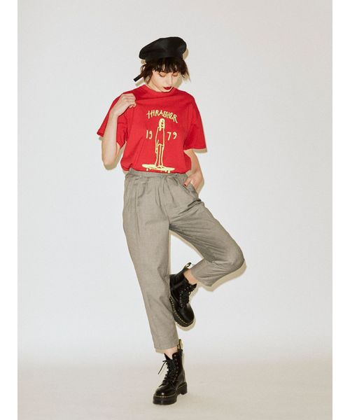 jouetie（ジュエティ）の「THRASHER 1979 BIG T（Tシャツ/カットソー・レディース・ブラック/レッド/オフホワイト・MEDIUM）」の13枚目の写真