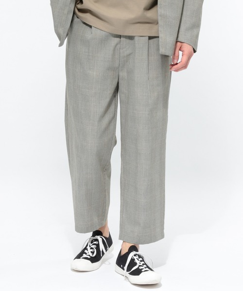 LAKOLE（ラコレ）の「TRワイドアンクルパンツ / LAKOLE（その他パンツ・メンズ・ダークグリーン/モカ/その他8/ブラック・SMALL/MEDIUM/LARGE）」の4枚目の写真