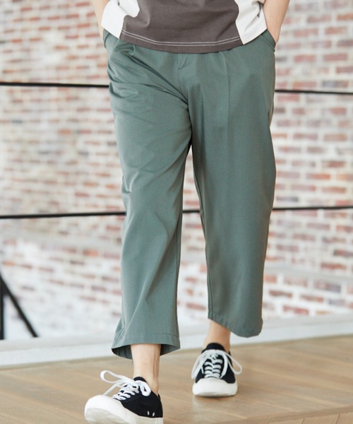 LAKOLE（ラコレ）の「TRワイドアンクルパンツ / LAKOLE（その他パンツ・メンズ・ダークグリーン/モカ/その他8/ブラック・SMALL/MEDIUM/LARGE）」の3枚目の写真
