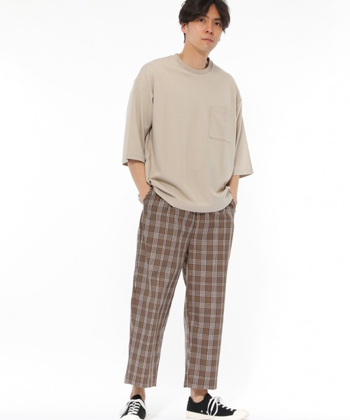 LAKOLE（ラコレ）の「TRワイドアンクルパンツ / LAKOLE（その他パンツ・メンズ・ダークグリーン/モカ/その他8/ブラック・SMALL/MEDIUM/LARGE）」の10枚目の写真