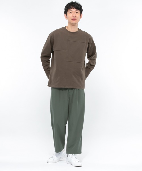 LAKOLE（ラコレ）の「TRワイドアンクルパンツ / LAKOLE（その他パンツ・メンズ・ダークグリーン/モカ/その他8/ブラック・SMALL/MEDIUM/LARGE）」の15枚目の写真