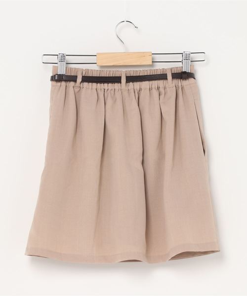 WEGO（ウィゴー）の「WEGO/【セットアップ対応商品】【２点セット】リネンタッチベルト付きラップスカパン（スカート・レディース・ライトピンク/オフホワイト/ベージュ・FREE）」の4枚目の写真