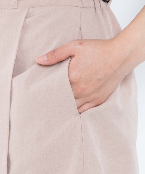 WEGO（ウィゴー）の「WEGO/【セットアップ対応商品】【２点セット】リネンタッチベルト付きラップスカパン（スカート・レディース・ライトピンク/オフホワイト/ベージュ・FREE）」の14枚目の写真
