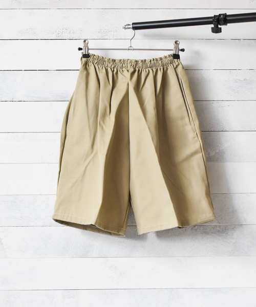 INNOCENT(イノセント)の「『Erick Hunter』EASY SHORTS(その他パンツ・レディース・グレー/オリーブ/ネイビー/チャコールグレー/ベージュ・X-SMALL/MEDIUM/SMALL)」の3枚目の写真