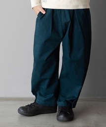 MAKE YOUR DAY | ストレッチツイル裾ボタンテーパードパンツ■80～140cm(その他パンツ)