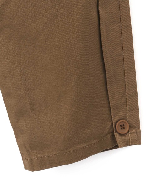 MAKE YOUR DAY（メイクユアデイ）の「ストレッチツイル裾ボタンテーパードパンツ■80～140cm（その他パンツ・キッズ・チャコールグレー/ブラウン/イエロー/ダークブルー・90/100/110/120/80/130/140）」の11枚目の写真