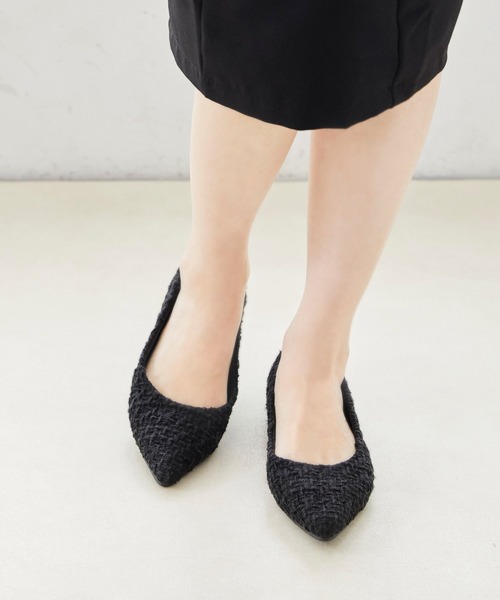 menue（メヌエ）の「【ふわっと軽い エアスイート】 走れるパンプス フラットヒール パンプス - 新色追加 -（パンプス・レディース・ブラック系その他2/ブラック系その他3/ブラウン系その他/ブラック/レオパード/ラベンダー/ブラック系その他/ボルドー/パイソン/ベージュ系その他/グレイッシュベージュ/その他/ライトグリーン/アッシュグレー/ブラック系その他5/グレー/ブルーグレー/アイボリー/ゼブラ/ベージュ系その他3/ベージュ系その他4/ホワイト系その他/ブラック系その他6/ベージュ系その他2/グレイッシュブルー/ブラック系その他4/ブラック系その他7/ベージュ系その他5/グレー系その他/ホワイト系その他2/イエロー/ホワイト系その他3/ブラウン/ブラウン系その他2/その他1/グリーン/パープル/ダークベージュ/ブラック系/ネイビー/オフホワイト/ライトグレー/ベージュ系/その他2/ライトブルー/ベージュ系その他6/ベージュ系その他7/オリーブ/ベージュ系1/ベージュ系2/ゴールド/シルバー/ブラック系2/ブラック系1/グレー系/グレー系その他2/ダークグレー/ブラック系3/ブラウン系その他3/ブラック系4/ブラック系5/シルバー系その他/ブラック系6・22.0cm/21.5cm/25.0cm/24.5cm/23.5cm/23.0cm/26.0cm/22.5cm/24.0cm/26.5cm/25.5cm/21.0cm）」の15枚目の写真