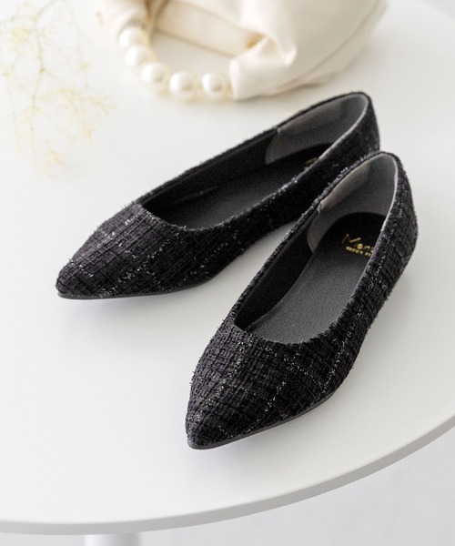 menue（メヌエ）の「【ふわっと軽い エアスイート】 走れるパンプス フラットヒール パンプス - 新色追加 -（パンプス・レディース・ブラック系その他2/ブラック系その他3/ブラウン系その他/ブラック/レオパード/ラベンダー/ブラック系その他/ボルドー/パイソン/ベージュ系その他/グレイッシュベージュ/その他/ライトグリーン/アッシュグレー/ブラック系その他5/グレー/ブルーグレー/アイボリー/ゼブラ/ベージュ系その他3/ベージュ系その他4/ホワイト系その他/ブラック系その他6/ベージュ系その他2/グレイッシュブルー/ブラック系その他4/ブラック系その他7/ベージュ系その他5/グレー系その他/ホワイト系その他2/イエロー/ホワイト系その他3/ブラウン/ブラウン系その他2/その他1/グリーン/パープル/ダークベージュ/ブラック系/ネイビー/オフホワイト/ライトグレー/ベージュ系/その他2/ライトブルー/ベージュ系その他6/ベージュ系その他7/オリーブ/ベージュ系1/ベージュ系2/ゴールド/シルバー/ブラック系2/ブラック系1/グレー系/グレー系その他2/ダークグレー/ブラック系3/ブラウン系その他3/ブラック系4/ブラック系5/シルバー系その他/ブラック系6・22.0cm/21.5cm/25.0cm/24.5cm/23.5cm/23.0cm/26.0cm/22.5cm/24.0cm/26.5cm/25.5cm/21.0cm）」の18枚目の写真