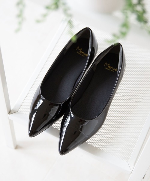 menue（メヌエ）の「【ふわっと軽い エアスイート】 走れるパンプス フラットヒール パンプス - 新色追加 -（パンプス・レディース・ブラック系その他2/ブラック系その他3/ブラウン系その他/ブラック/レオパード/ラベンダー/ブラック系その他/ボルドー/パイソン/ベージュ系その他/グレイッシュベージュ/その他/ライトグリーン/アッシュグレー/ブラック系その他5/グレー/ブルーグレー/アイボリー/ゼブラ/ベージュ系その他3/ベージュ系その他4/ホワイト系その他/ブラック系その他6/ベージュ系その他2/グレイッシュブルー/ブラック系その他4/ブラック系その他7/ベージュ系その他5/グレー系その他/ホワイト系その他2/イエロー/ホワイト系その他3/ブラウン/ブラウン系その他2/その他1/グリーン/パープル/ダークベージュ/ブラック系/ネイビー/オフホワイト/ライトグレー/ベージュ系/その他2/ライトブルー/ベージュ系その他6/ベージュ系その他7/オリーブ/ベージュ系1/ベージュ系2/ゴールド/シルバー/ブラック系2/ブラック系1/グレー系/グレー系その他2/ダークグレー/ブラック系3/ブラウン系その他3/ブラック系4/ブラック系5/シルバー系その他/ブラック系6・22.0cm/21.5cm/25.0cm/24.5cm/23.5cm/23.0cm/26.0cm/22.5cm/24.0cm/26.5cm/25.5cm/21.0cm）」の9枚目の写真