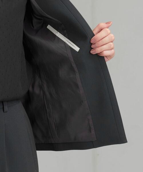 green label relaxing（グリーンレーベルリラクシング）の「[ 手洗い可能 / ダブルクロス ] ◆D ノーラペル ジャケット ◇No06◇（ノーカラージャケット・レディース・ダークグレー/ベージュ/ネイビー・38/46/40/42/44/34/36）」の21枚目の写真