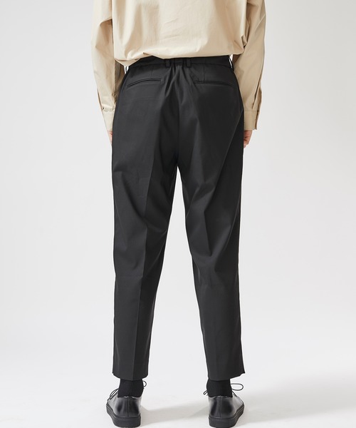 STUDIOUS(ステュディオス)の「【STUDIOUS】ドレスティアワイドテーパードスラックス(スラックス・メンズ・ブラック/チャコールグレー・1/2/3)」の7枚目の写真