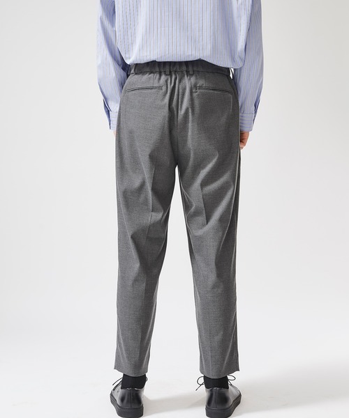 STUDIOUS(ステュディオス)の「【STUDIOUS】ドレスティアワイドテーパードスラックス(スラックス・メンズ・ブラック/チャコールグレー・1/2/3)」の13枚目の写真