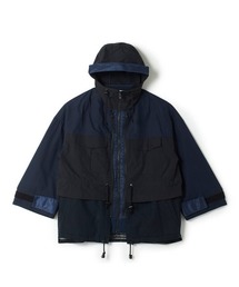 【White Mountaineering】HOODED WIDE SLEEVES JACKET/WM2071211