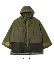 【White Mountaineering】HOODED WIDE SLEEVES JACKET/WM2071211