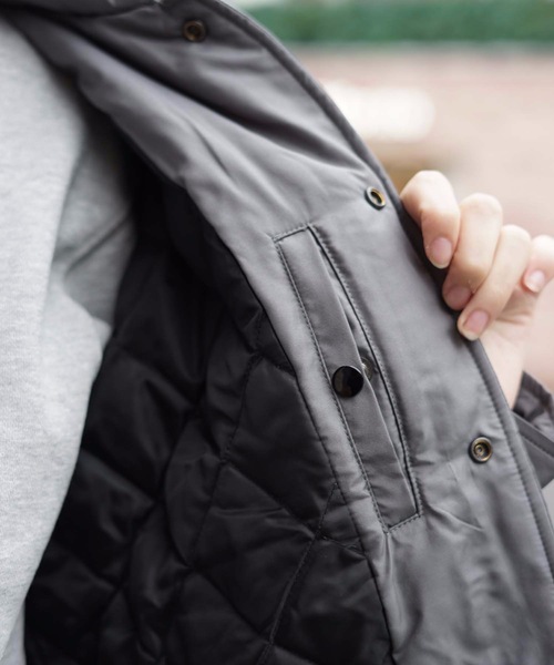 roial(ロイアル)の「DOWN JACKET/roial ロイアル トップス アウター ナイロンジャケット コーチジャケット(ダウンジャケット/コート・メンズ・グレー系その他/ベージュ系その他2・MEDIUM/LARGE)」の11枚目の写真