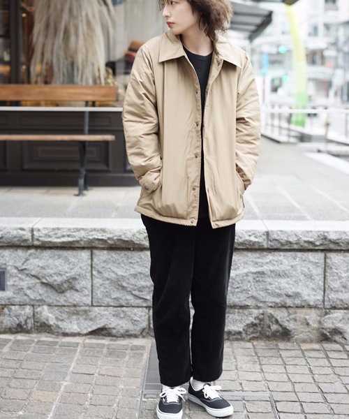 roial(ロイアル)の「DOWN JACKET/roial ロイアル トップス アウター ナイロンジャケット コーチジャケット(ダウンジャケット/コート・メンズ・グレー系その他/ベージュ系その他2・MEDIUM/LARGE)」の10枚目の写真