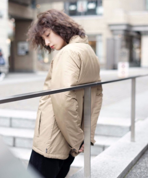 roial(ロイアル)の「DOWN JACKET/roial ロイアル トップス アウター ナイロンジャケット コーチジャケット(ダウンジャケット/コート・メンズ・グレー系その他/ベージュ系その他2・MEDIUM/LARGE)」の6枚目の写真