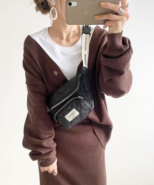 SUGAR BISKET(シュガービスケット)の「カーディガン&ニットスカート セットアップ(ニット/セーター・レディース・ブラウン/ベージュ/ブラック/グレー/ベージュ系その他/ライトグレー・L/M)」の10枚目の写真