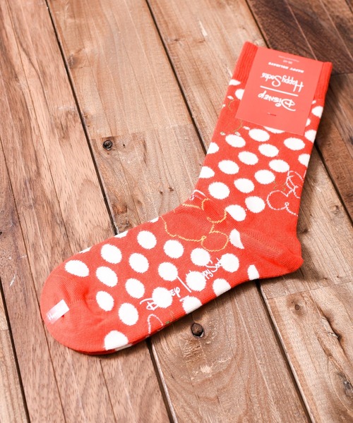 Happy Socks（ハッピーソックス）の「【66】【HAPPY SOCKS】Disney × HappySocks（ソックス/靴下・レディース・ホワイト/ブラック/ネイビー/サックスブルー/イエロー/オレンジ/ブラック系その他/オレンジ系その他/ブラック系その他2/レッド/その他2/その他4/その他5/その他1/その他3/その他6・SMALL/MEDIUM）」の9枚目の写真