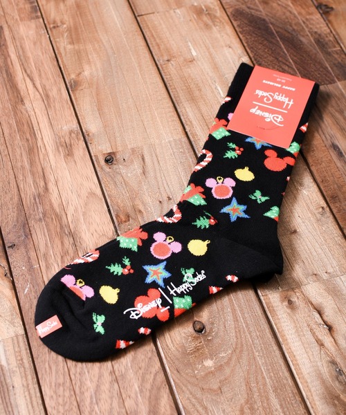 Happy Socks（ハッピーソックス）の「【66】【HAPPY SOCKS】Disney × HappySocks（ソックス/靴下・レディース・ホワイト/ブラック/ネイビー/サックスブルー/イエロー/オレンジ/ブラック系その他/オレンジ系その他/ブラック系その他2/レッド/その他2/その他4/その他5/その他1/その他3/その他6・SMALL/MEDIUM）」の5枚目の写真