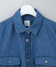 KURO × 6 ROKU DENIM SHIRT シャツ KURO × 6 ROKU DENIM SHIRT シャツ