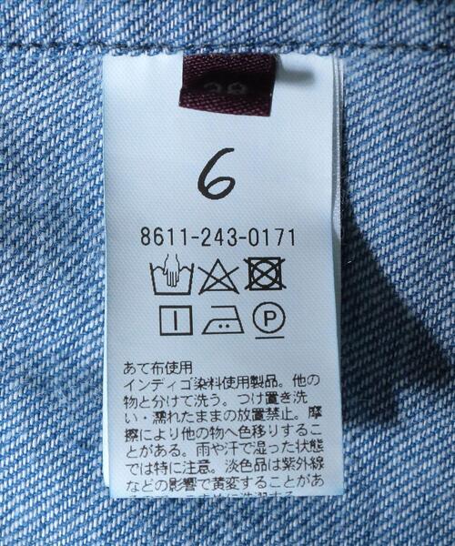 KURO × 6(ROKU)＞DENIM SHIRT/シャツ
