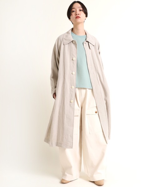 RNA-N(アールエヌエーエヌ)の「M1558 スリットデザイン裏毛プルオーバー(スウェット・レディース・キナリ/スモークピンク/グレー/グリーン・MEDIUM)」の18枚目の写真