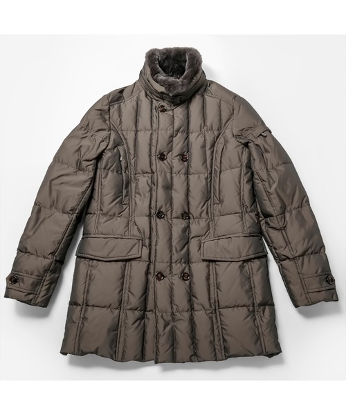 MOORER（ムーレー）の「MOORER MORRIS-KM ムーレー モリス ダウンジャケット（ダウンジャケット/コート・メンズ・ブラック/ブラウン/ブルー・48/50/52/46）」の2枚目の写真