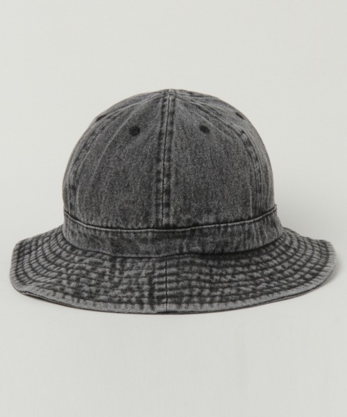 newhattan（ニューハッタン）の「【NEWHATTAN/ニューハッタン】＜ユニセックス＞デニムメトロハット/934591（ハット・メンズ・ブラック/ネイビー/ブルー系その他・FREE）」の7枚目の写真