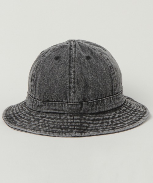 newhattan（ニューハッタン）の「【NEWHATTAN/ニューハッタン】＜ユニセックス＞デニムメトロハット/934591（ハット・メンズ・ブラック/ネイビー/ブルー系その他・FREE）」の5枚目の写真