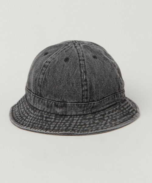 newhattan（ニューハッタン）の「【NEWHATTAN/ニューハッタン】＜ユニセックス＞デニムメトロハット/934591（ハット・メンズ・ブラック/ネイビー/ブルー系その他・FREE）」の6枚目の写真